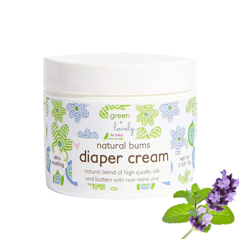 Green+Lovely Natural Bums Diaper Rash Cream | Fitaminat