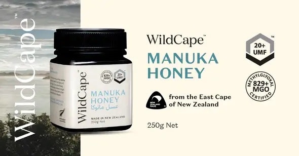 WildCape Manuka Honey UMF 20+ (MGO 829+) - 250 g