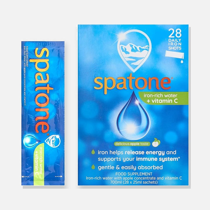 Spatone Natural Iron + Vitamin C Apple Flavour - 14 Sachets