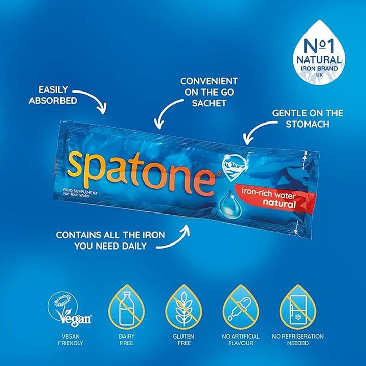 Spatone Natural Liquid Iron Supplement Original - 42 Sachets