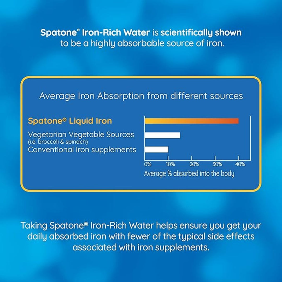 Spatone Liquid Iron Supplement Apple Flavour - 28 Sachets
