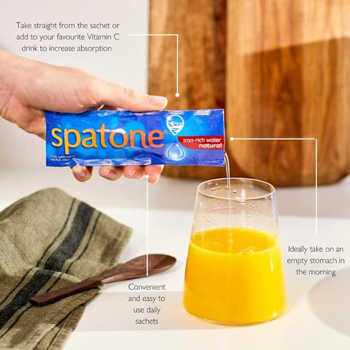 Spatone Natural Liquid Iron Supplement Original - 42 Sachets