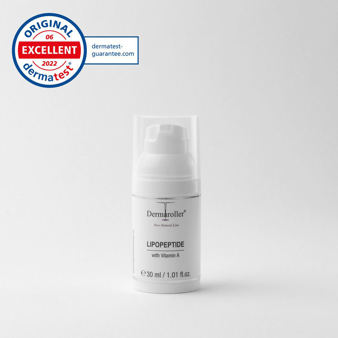 Dermaroller New Natural Line Lipopeptide with Vitamin A, Night Cream - 30 ml - Excellent badge