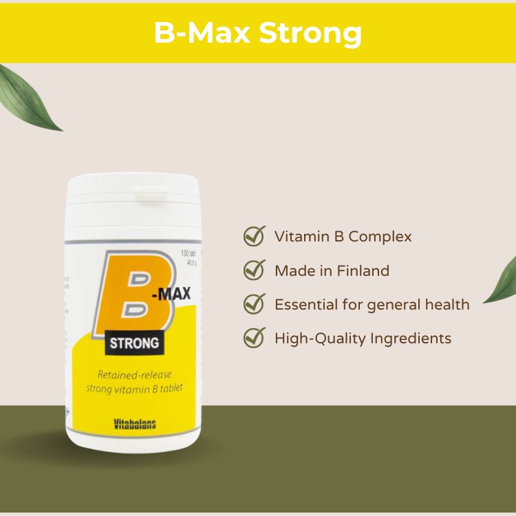 Vitabalans - B-Max Strong | Fitaminat 