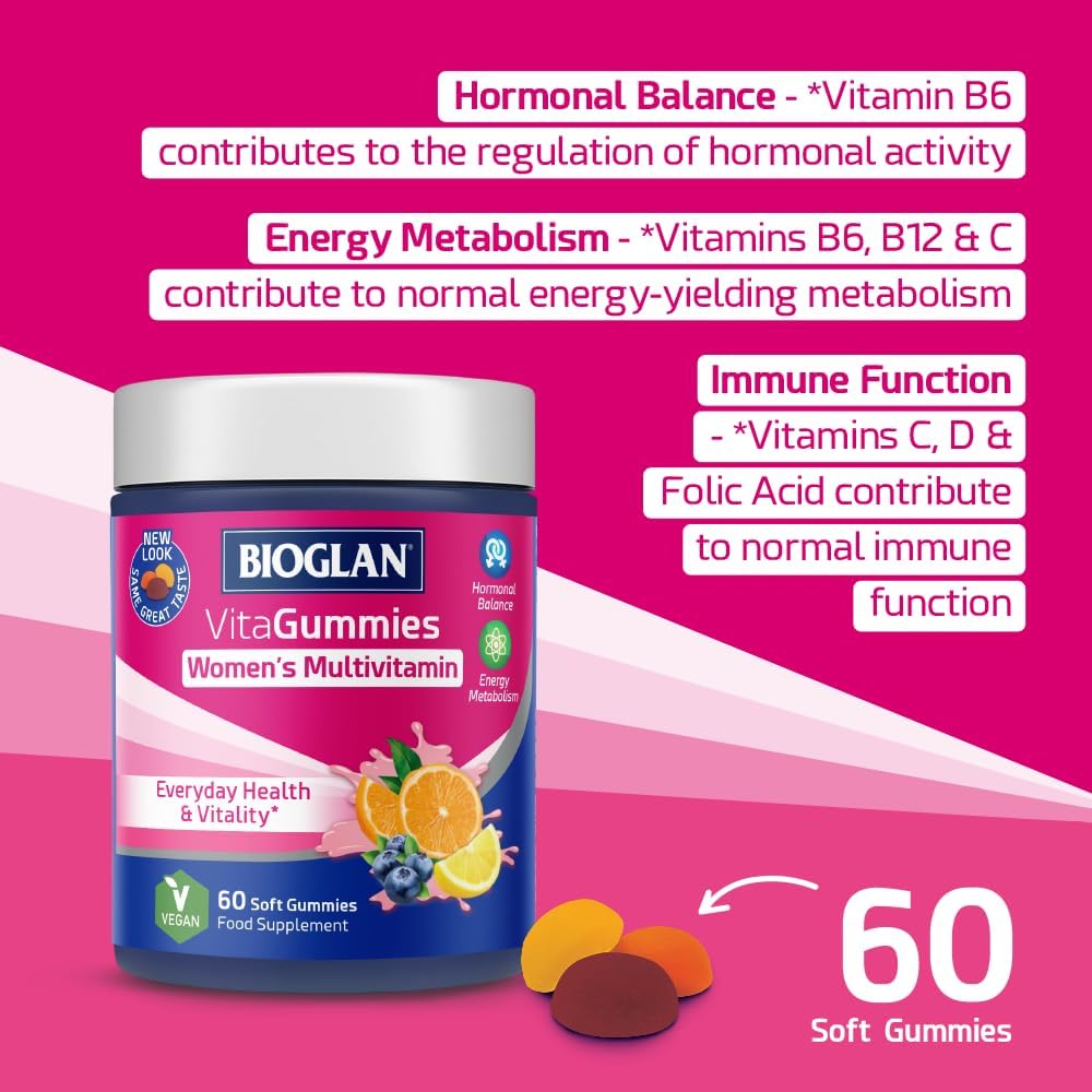 Bioglan Women's Multivitamins VitaGummies - 60 Soft Gummies