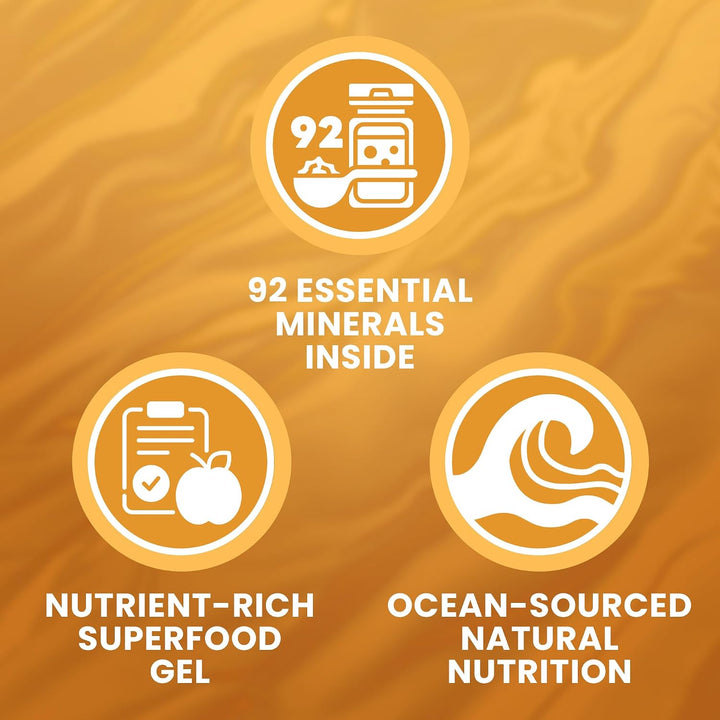 True Sea Moss Sea Moss Gel - Apple Cinnamon Irish Sea Moss Gel - Sea Moss Gel Organic Raw - 473 ml