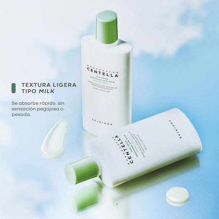 SKIN1004-Madagascar Centella Tea-Trica Soothing Sun Milk 50ml
