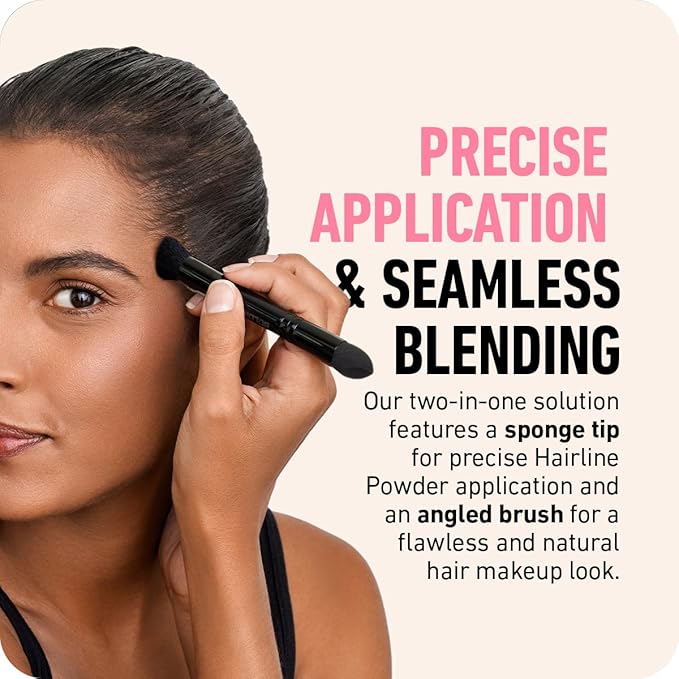 BOLDIFY Dual-Ended Hairline Powder Brush