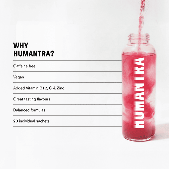 Humantra Electrolyte Powder – Black Cherry | 20 Sachets