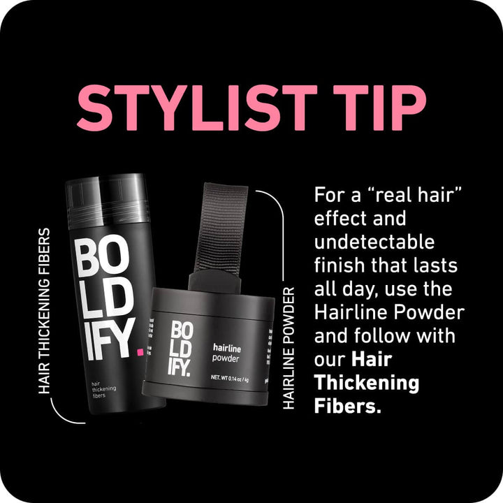 Boldify Hairline Powder - 4g Stylist Tip | Fitaminat