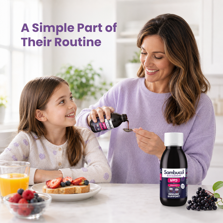 Sambucol Kids Black Elderberry + Vitamin C Liquid - 120 ml