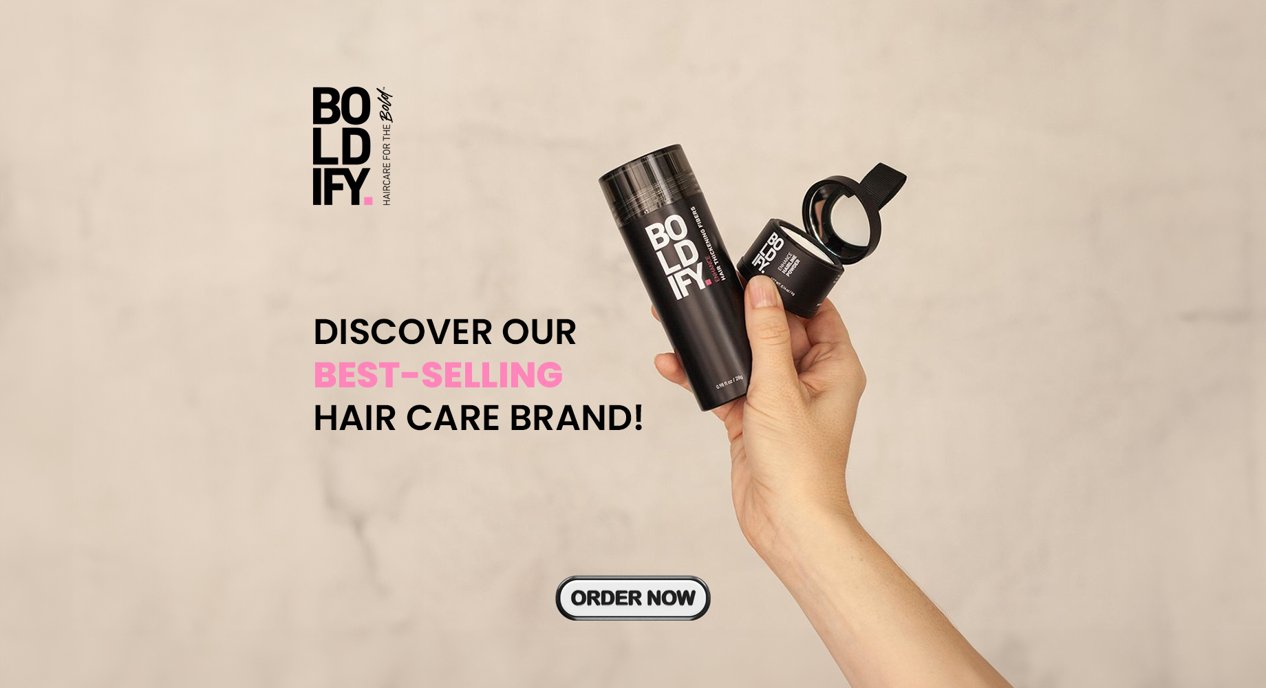 Discover our best selling hair care brand | Boldify