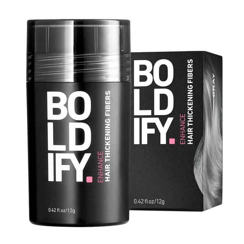 Boldify Hair Thickening Fibers Gray - 12g | Fitaminat