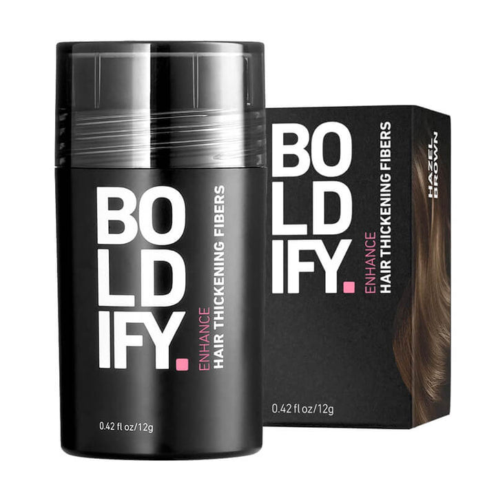 Boldify Hair Thickening Fibers Hazel Brown - 12g | Fitaminat