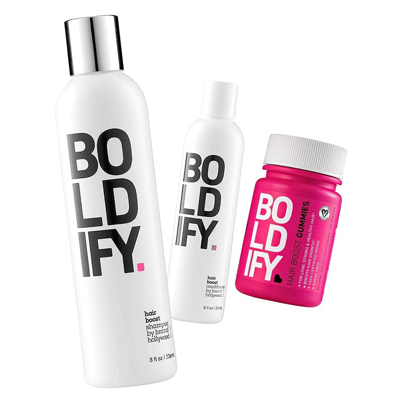 Boldify Shampoo Conditioner & Hair Gummies | Fitaminat 