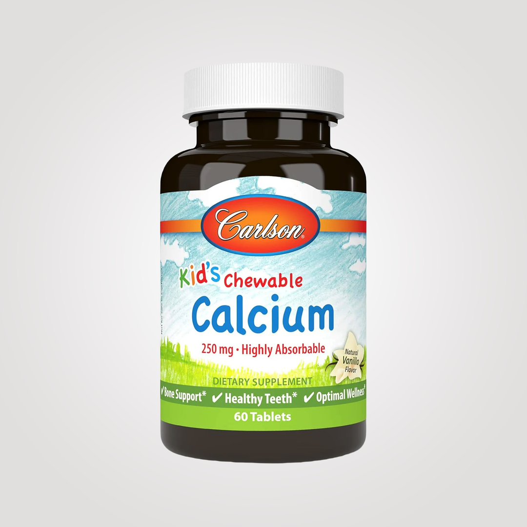 CARLSON FOR KIDS CALCIUM CHEW 60 TAB