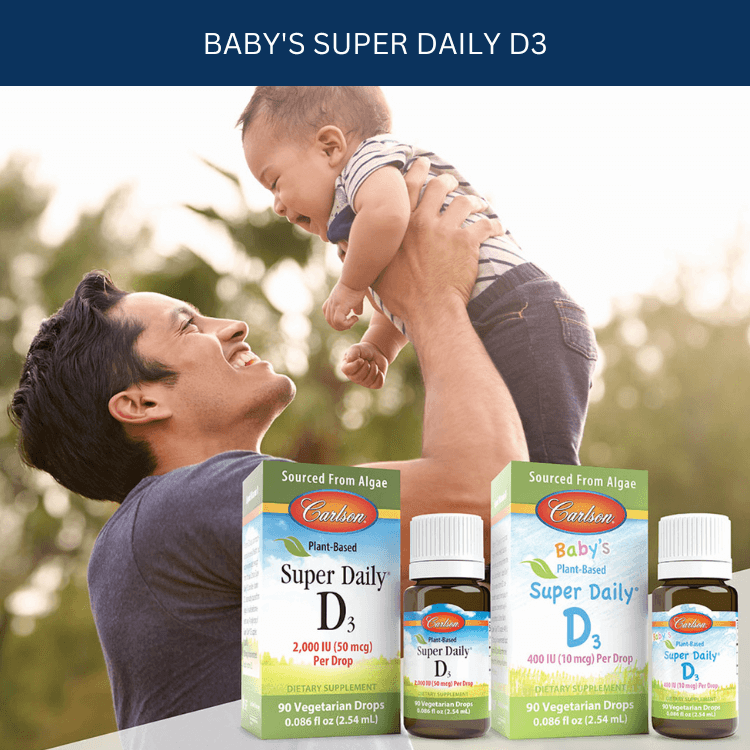 Carlson - Super Daily D3 | Fitaminat 