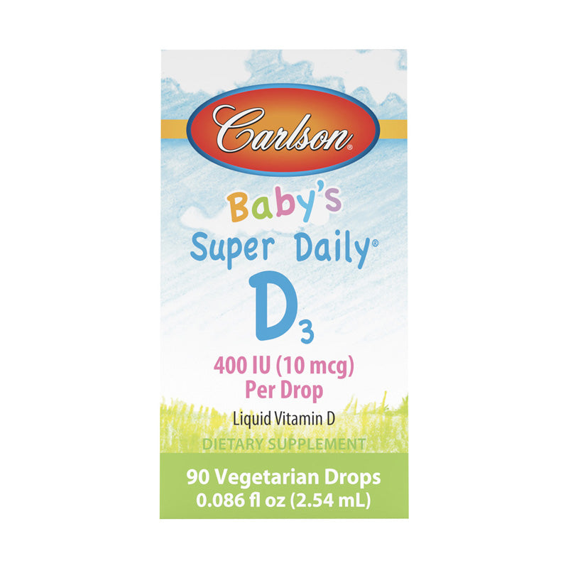 Carlson Baby's Super Daily D3, 10 mcg (400 IU) - 360 Drops
