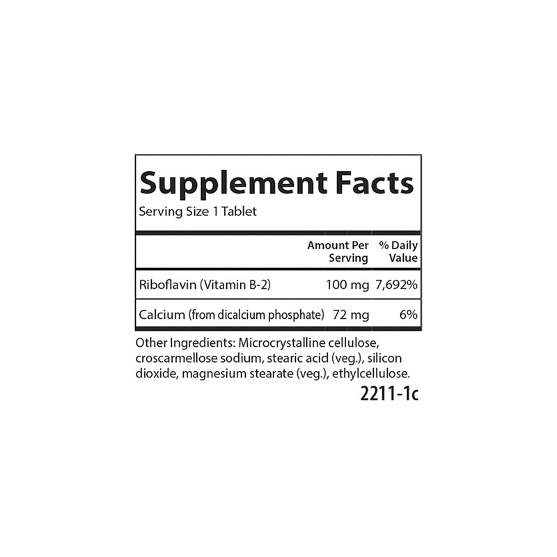 Carlson Vitamin B-2 | Fitaminat