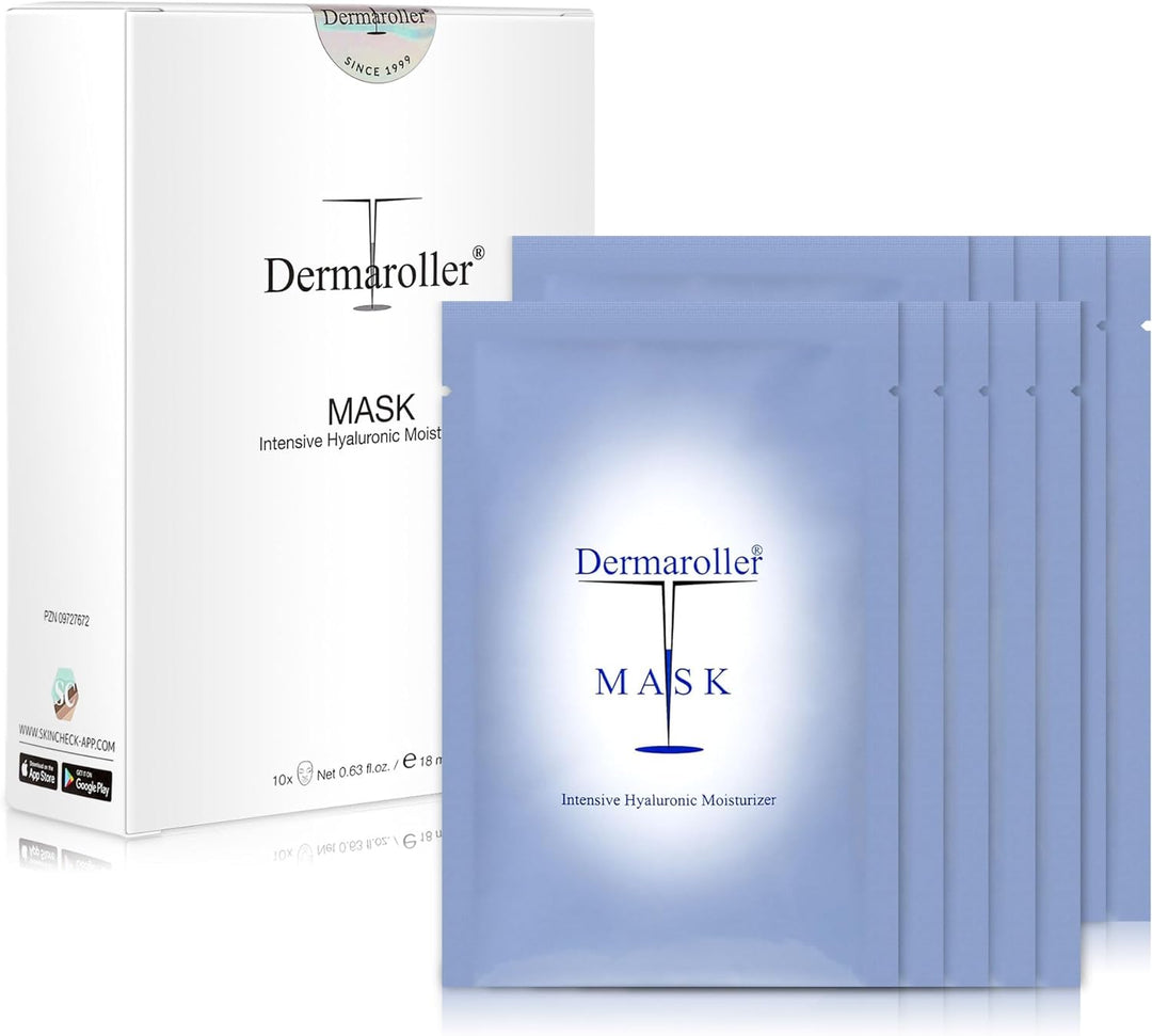 Dermaroller Face Moisturizer Mask 10 x 18 ML