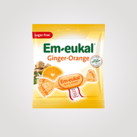 Em-eukal Ginger-Orange, Sugar-free, Vitamin drops with Vitamin C - 50g