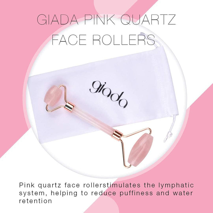 This rose quartz Giada facial roller can be used for rolling away tension or massaging in essential oils and facial products. It helps in relieving away stress and assisting with circulation. A definite win-win! Rose Quartz crystals are commonly known for their powerful vibrations to heal the heart from sentiments of lost love, anger, resentment and jealousy. 