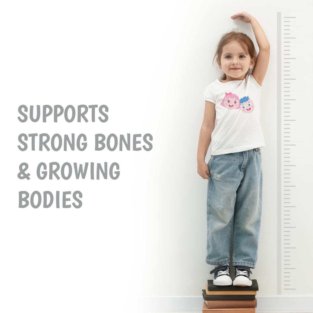 Fitaminat Junior Vitamin D3 400 IU – Strawberry Chewable Tablets for Kids | 100 Tablets | Kids Vitamin D3 Supplement