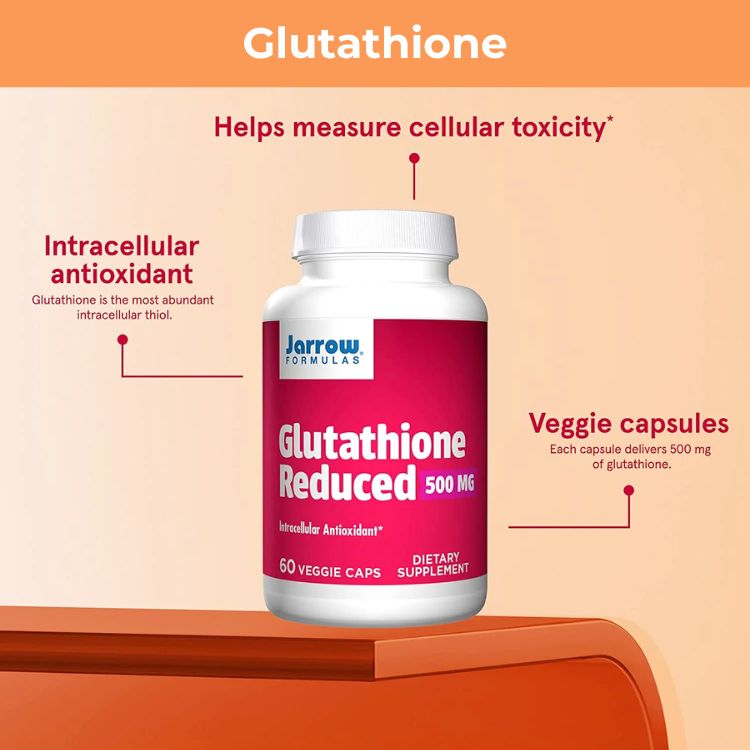 Jarrow Formulas - Glutathione Reduced 500 Mg | Fitaminat