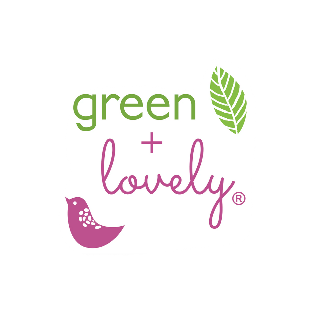 Green + lovely brand logo