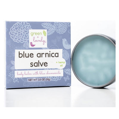 Green and Lovely Blue Arnica Salve Body Balm 57g - Main Image