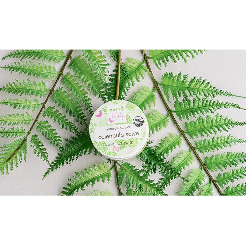 Green + Lovely Nature's Herbal Calendula Salve - 51 g
