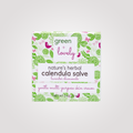 Green and Lovely Organic Calendula Salve Lavender Chamomile - 57g