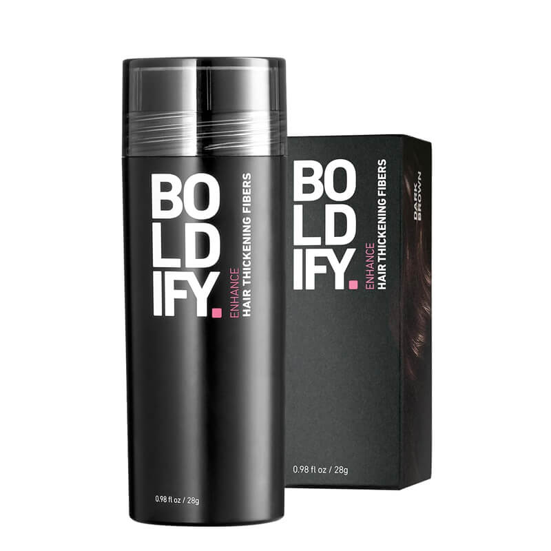 Boldify Hair Thickening Fibers - 28g Dark Brown | Fitaminat