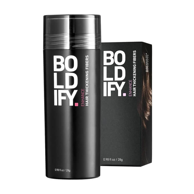 Boldify Hair Thickening Fibers - 28g Medium Brown | Fitaminat