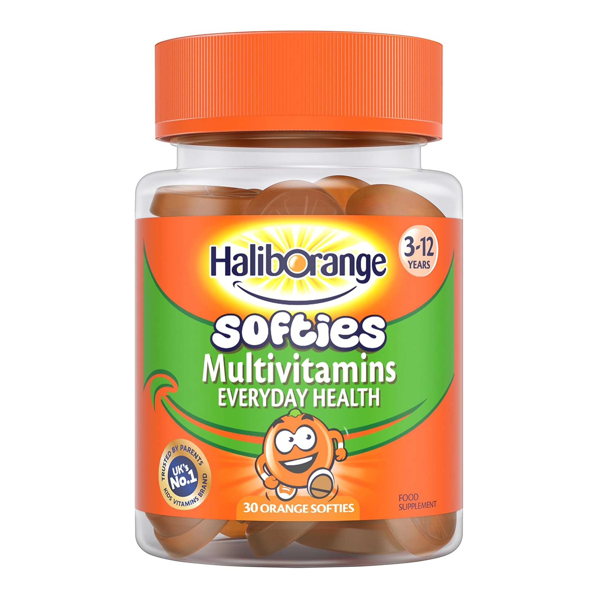 Haliborange Multivitamins, Orange Flavour - 30 Softies - Main Image