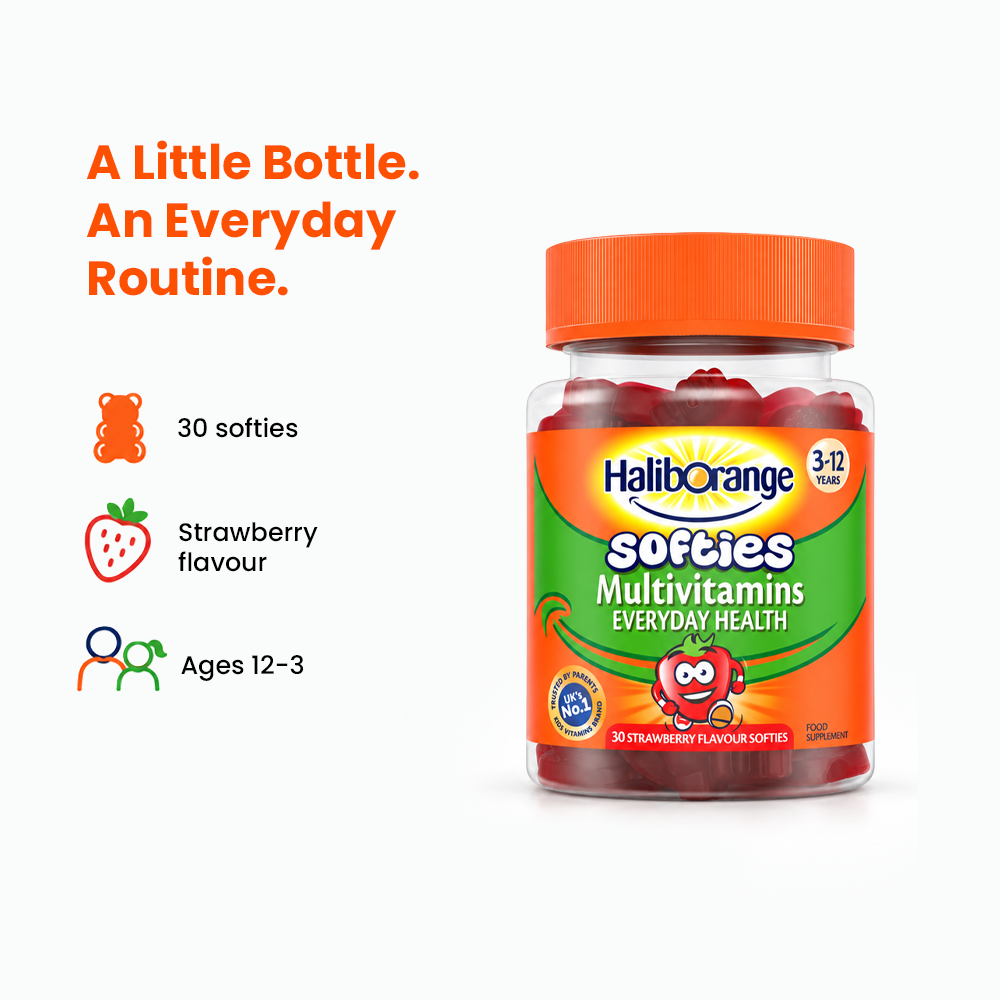 Haliborange Multivitamins Strawberry Softies - 30 Softies