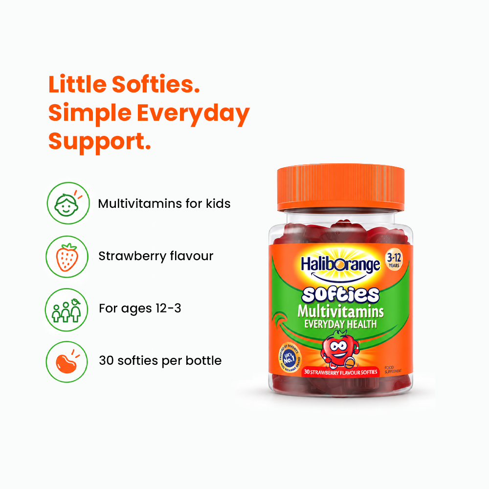 Haliborange Multivitamins Strawberry Softies - 30 Softies