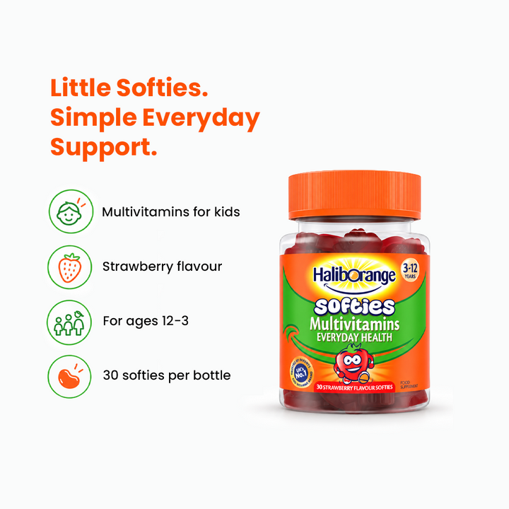 Haliborange Multivitamins Strawberry Softies - 30 Softies