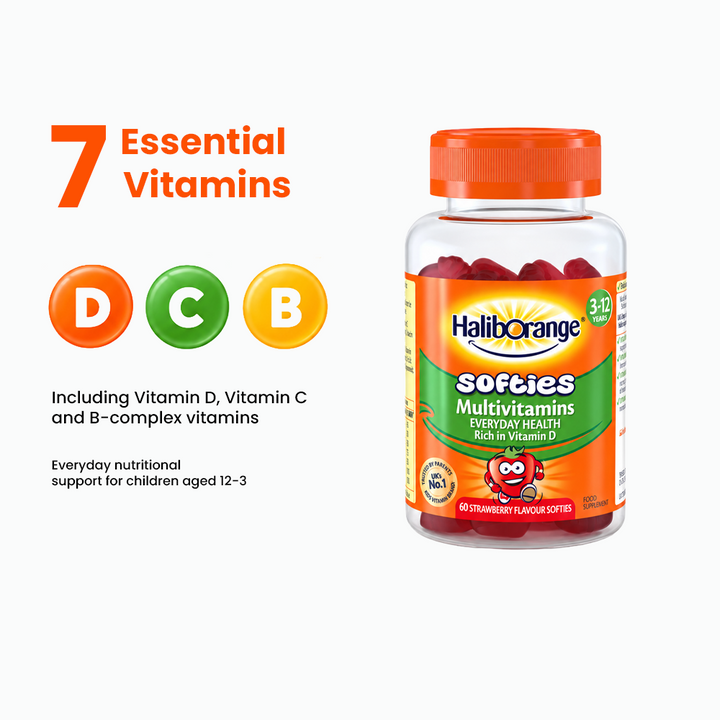 Haliborange Multivitamins Vitamin D Softies - 60 Softies