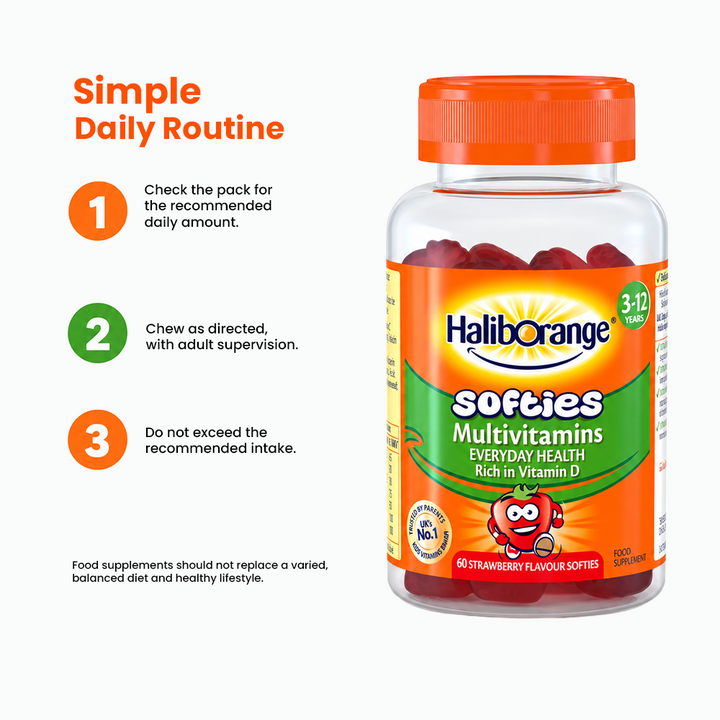 Haliborange Multivitamins Vitamin D Softies - 60 Softies