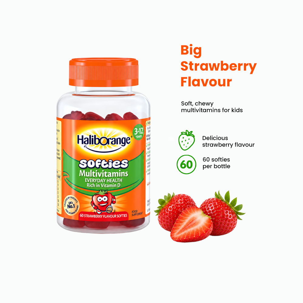 Haliborange Multivitamins Vitamin D Softies - 60 Softies