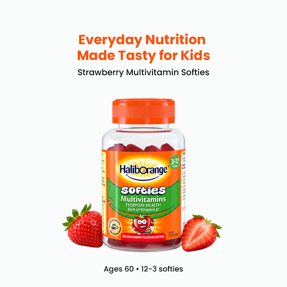 Haliborange Multivitamins Vitamin D Softies - 60 Softies