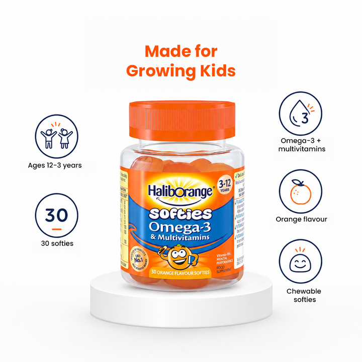Haliborange Omega-3 and Multivitamins - 30 Softies