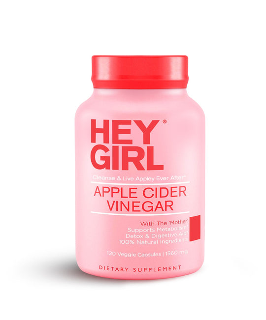 Hey Girl Apple Cider Vinegar 120 Capsules - Main Image