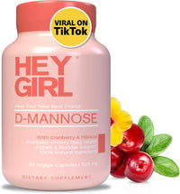 Hey Girl Nutrition D-Mannose Capsules - 60 Capsules