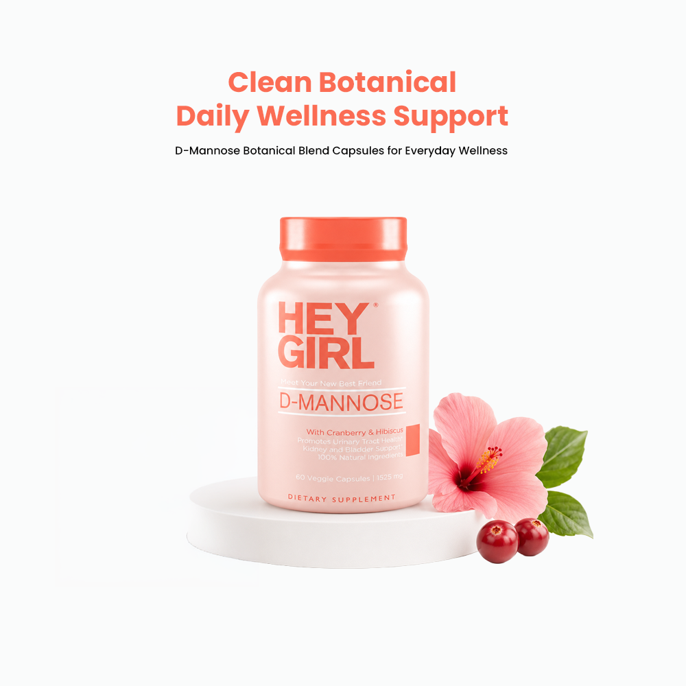 Hey Girl Nutrition D-Mannose Capsules - 60 Capsules
