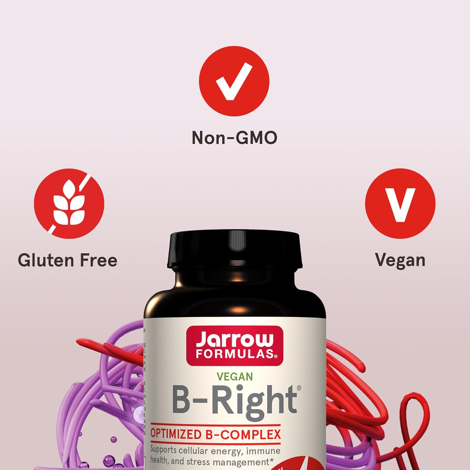 Convenient Veggie Capsules: Each veggie capsule delivers methylcobalamin B12, pantethine, and P-5-P; Our formula contains no wheat, gluten, soybeans, dairy, egg, fish, shellfish, or peanuts and tree nuts