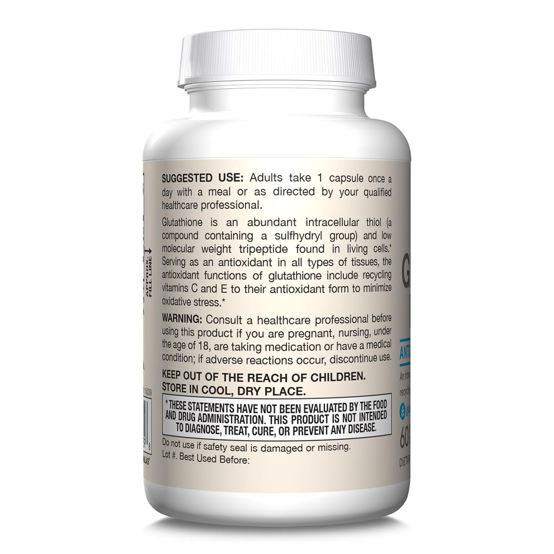 jarrow glutathione before and after Jarrow Formulas Glutathione Reduced 500mg 60 Veggie Caps UAE