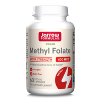 Jarrow Formulas Methyl Folate 400mcg - 60 Capsules