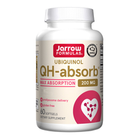 Jarrow Formulas QH-Absorb Ubiquinol 200mg - 60 Softgels